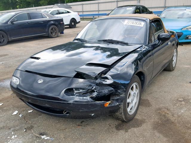 JM1NA3535R0501664 - 1994 MAZDA MX-5 MIATA BLACK photo 2