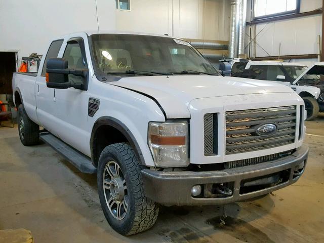 1FTWW31RX8EE04171 - 2008 FORD F350 SRW S WHITE photo 1