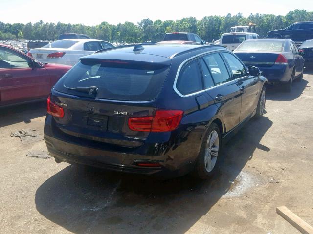 WBA8J1C35HA018816 - 2017 BMW 328 D BLUE photo 4