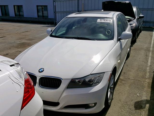 WBAPH5G55ANM36902 - 2010 BMW 328 I SULE WHITE photo 2