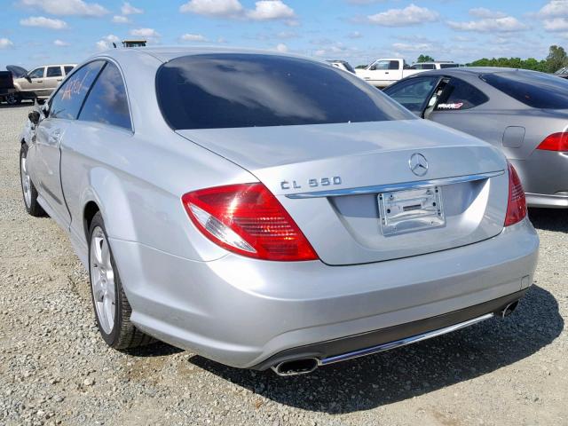 WDDEJ71X88A013081 - 2008 MERCEDES-BENZ CL 550 GRAY photo 3