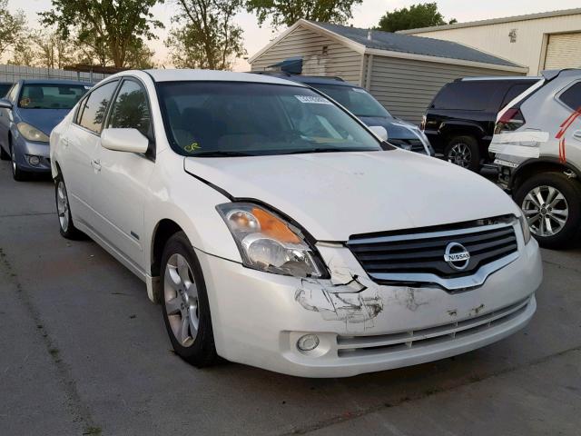 1N4CL21E88C242836 - 2008 NISSAN ALTIMA HYB WHITE photo 1