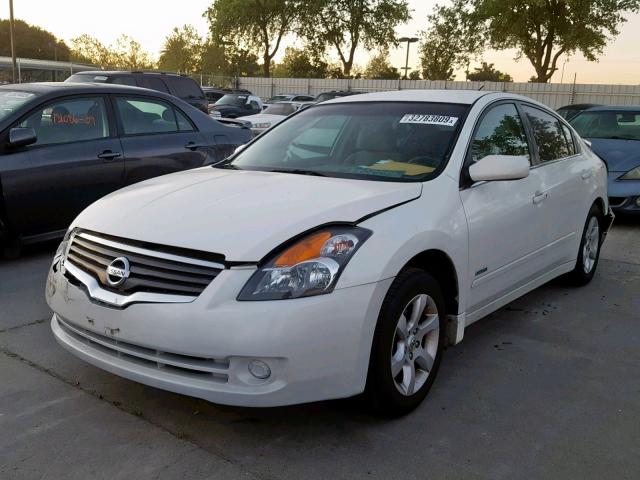 1N4CL21E88C242836 - 2008 NISSAN ALTIMA HYB WHITE photo 2