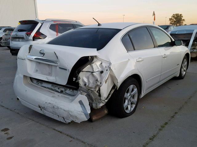 1N4CL21E88C242836 - 2008 NISSAN ALTIMA HYB WHITE photo 4