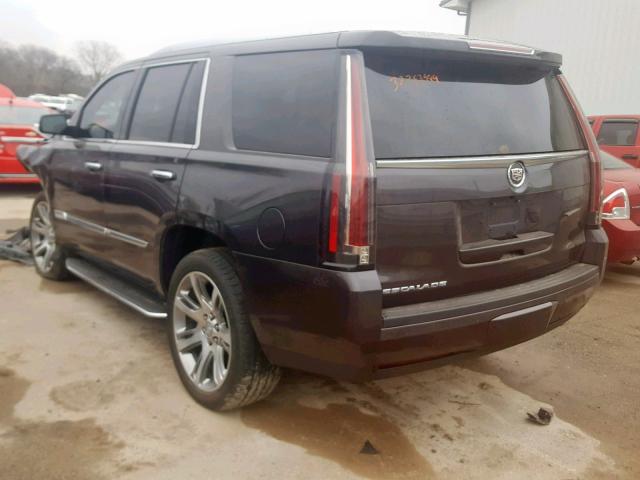 1GYS4BKJ9FR188479 - 2015 CADILLAC ESCALADE L GRAY photo 3