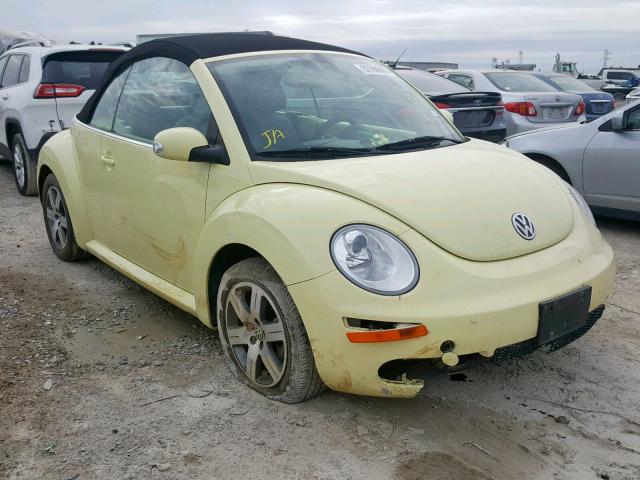 3VWRF31Y16M321978 - 2006 VOLKSWAGEN NEW BEETLE 黄色 照片 1