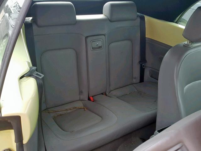 3VWRF31Y16M321978 - 2006 VOLKSWAGEN NEW BEETLE 黄色 照片 6