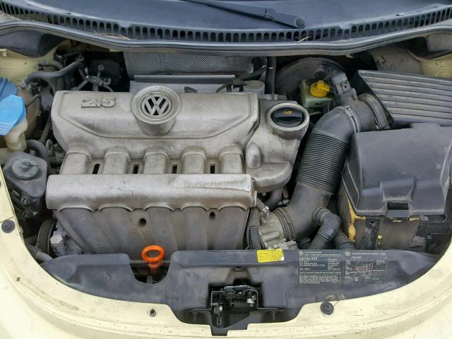 3VWRF31Y16M321978 - 2006 VOLKSWAGEN NEW BEETLE 黄色 照片 7