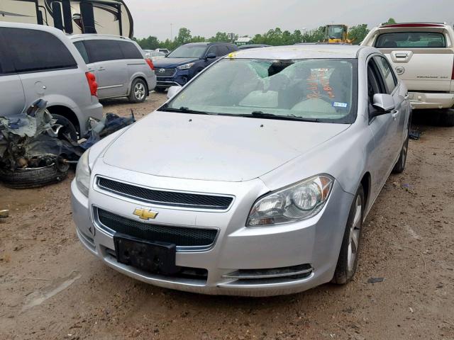 1G1ZC5EU0BF359185 - 2011 CHEVROLET MALIBU 1LT 银色 照片 2