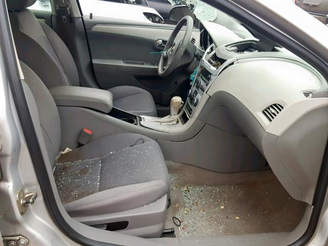 1G1ZC5EU0BF359185 - 2011 CHEVROLET MALIBU 1LT 银色 照片 5