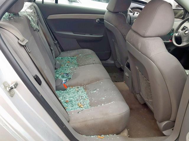 1G1ZC5EU0BF359185 - 2011 CHEVROLET MALIBU 1LT 银色 照片 6