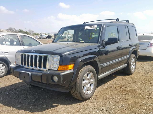 1J8HH48N67C642145 - 2007 JEEP COMMANDER 黑色 照片 2