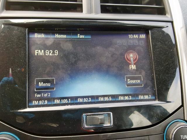 1G11C5SL9EF182164 - 2014 CHEVROLET MALIBU 1LT 黑色 照片 8