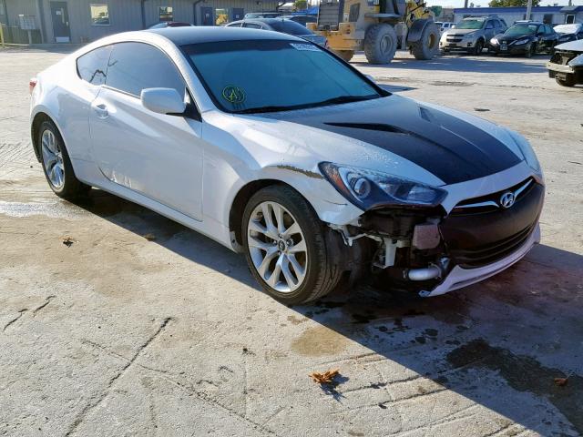 KMHHT6KD5DU088633 - 2013 HYUNDAI GENESIS CO WHITE photo 1