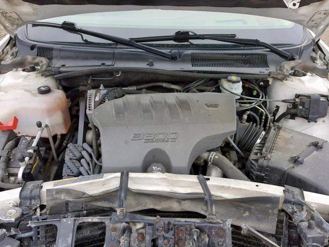 1G4HR54K54U155428 - 2004 BUICK LESABRE LI WHITE photo 7