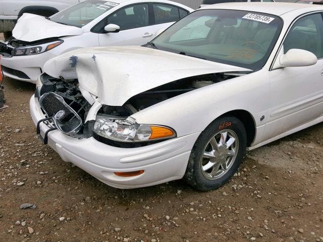 1G4HR54K54U155428 - 2004 BUICK LESABRE LI WHITE photo 9