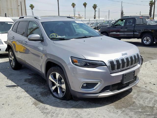 1C4PJLDX1KD130143 - 2019 JEEP CHEROKEE L SILVER photo 1