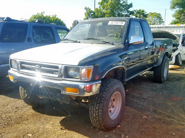 JT4VN13GXR5140420 - 1994 TOYOTA PICKUP 1/2 GREEN photo 2