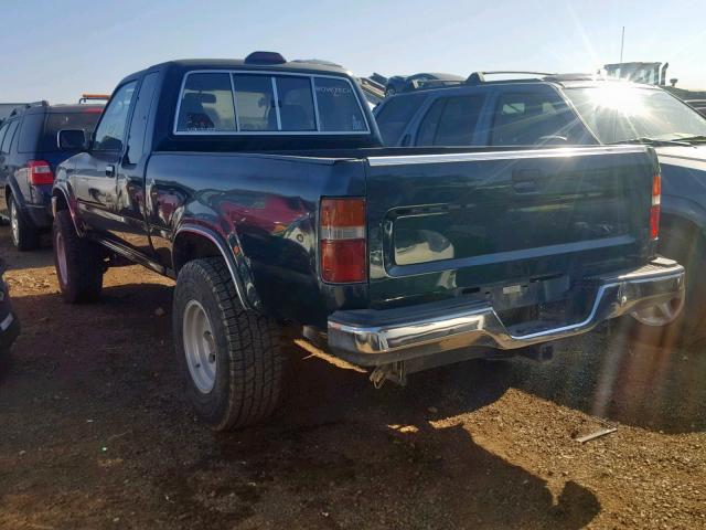 JT4VN13GXR5140420 - 1994 TOYOTA PICKUP 1/2 GREEN photo 3