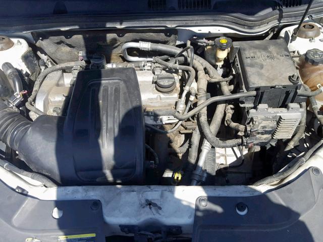 1G2AL18F187230048 - 2008 PONTIAC G5 WHITE photo 7