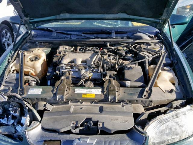 2G1WW12M6W9225299 - 1998 CHEVROLET MONTE CARL GREEN photo 7