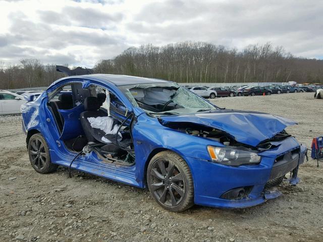 JA32U8FW4CU026426 - 2012 MITSUBISHI LANCER GT BLUE photo 9