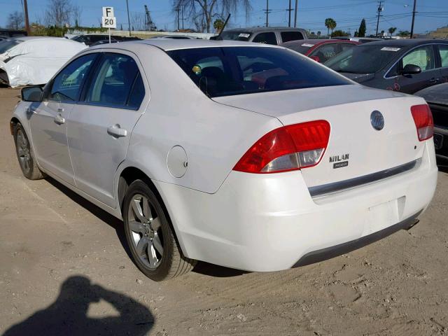 3MEHM0JA3AR651394 - 2010 MERCURY MILAN PREM WHITE photo 3