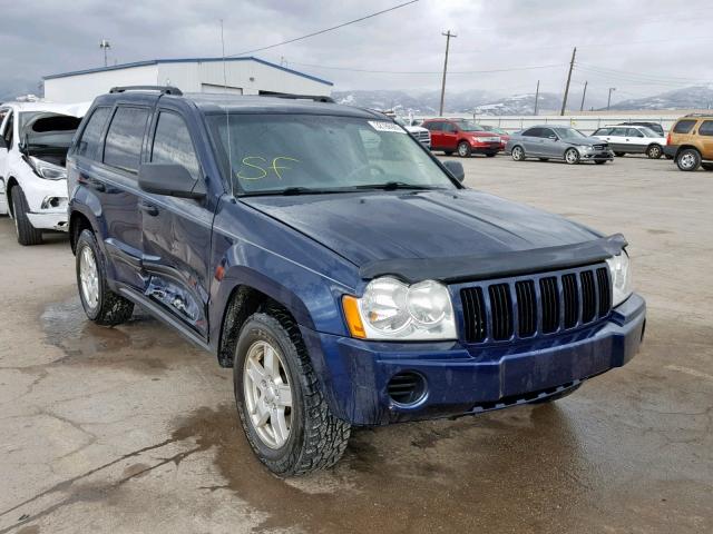 1J4GR48KX5C693676 - 2005 JEEP GRAND CHER BLUE photo 1