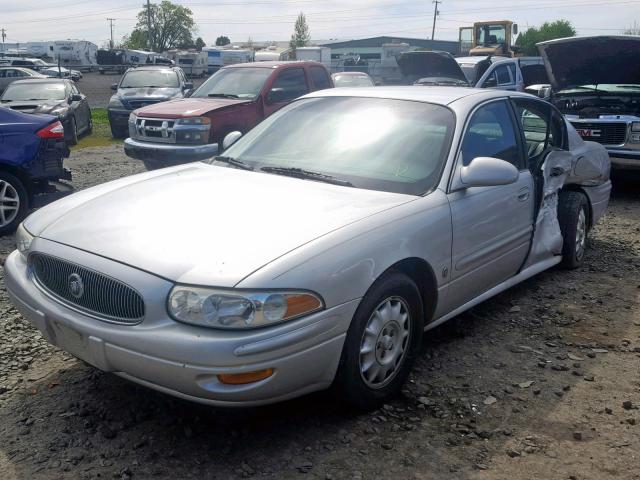 1G4HP54K4YU155643 - 2000 BUICK LESABRE CU SILVER photo 2