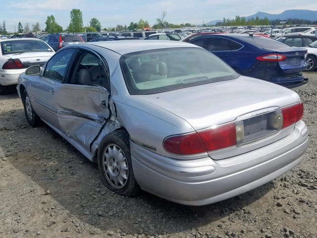 1G4HP54K4YU155643 - 2000 BUICK LESABRE CU SILVER photo 3