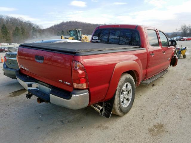5TEMU52N06Z229900 - 2006 TOYOTA TACOMA DOUBLE CAB LONG BED  photo 4
