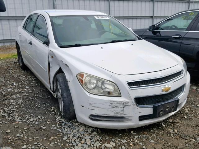 1G1ZC5EU2BF111357 - 2011 CHEVROLET MALIBU 1LT WHITE photo 1