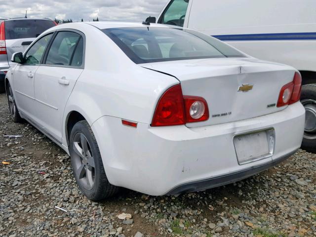 1G1ZC5EU2BF111357 - 2011 CHEVROLET MALIBU 1LT WHITE photo 3