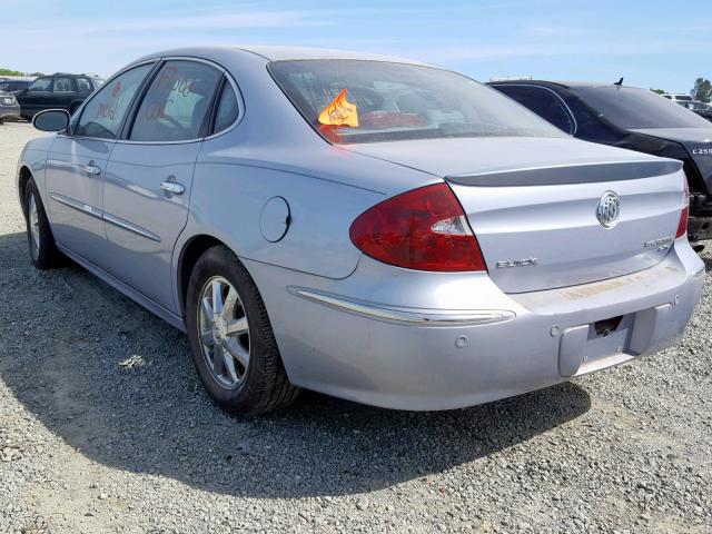 2G4WD562651222196 - 2005 BUICK LACROSSE C GRAY photo 3