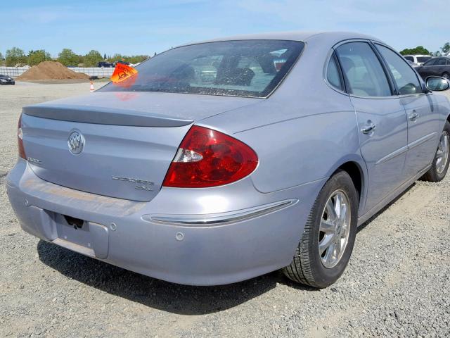 2G4WD562651222196 - 2005 BUICK LACROSSE C GRAY photo 4