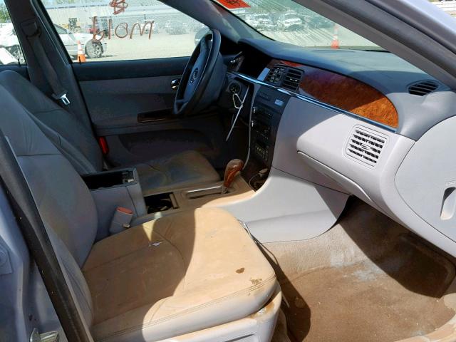 2G4WD562651222196 - 2005 BUICK LACROSSE C GRAY photo 5