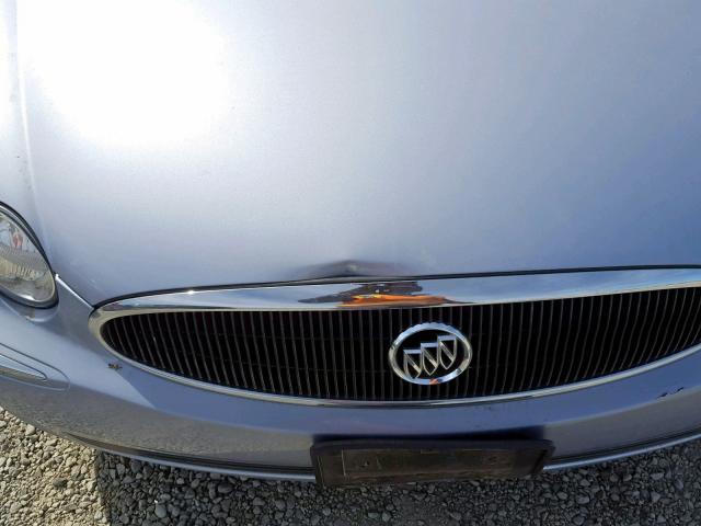 2G4WD562651222196 - 2005 BUICK LACROSSE C GRAY photo 9