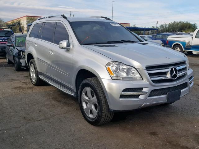 4JGBF7BE8CA767713 - 2012 MERCEDES-BENZ GL 450 4MA GRAY photo 1