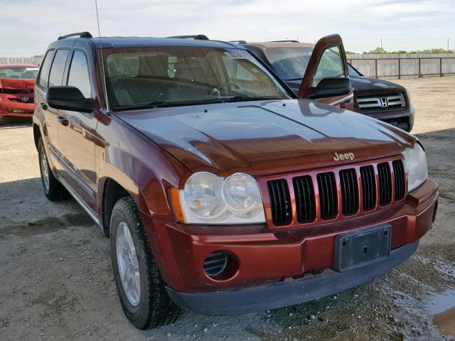 1J8GR48K37C569203 - 2007 JEEP GRAND CHER RED photo 1