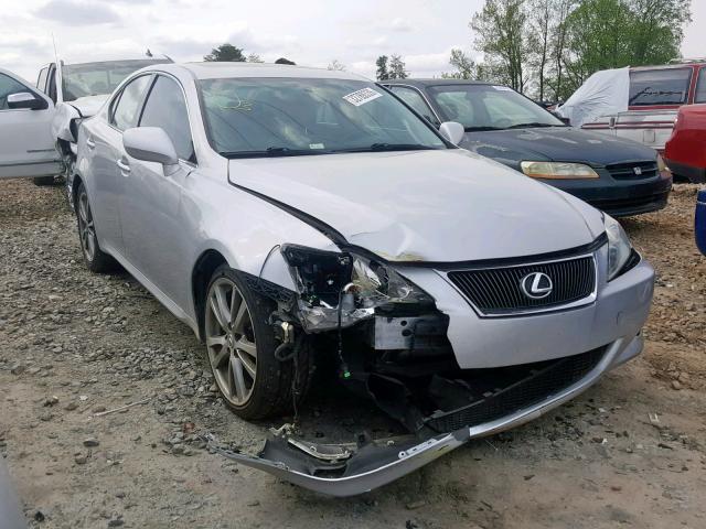 JTHBK262282068323 - 2008 LEXUS IS 250 SILVER photo 1