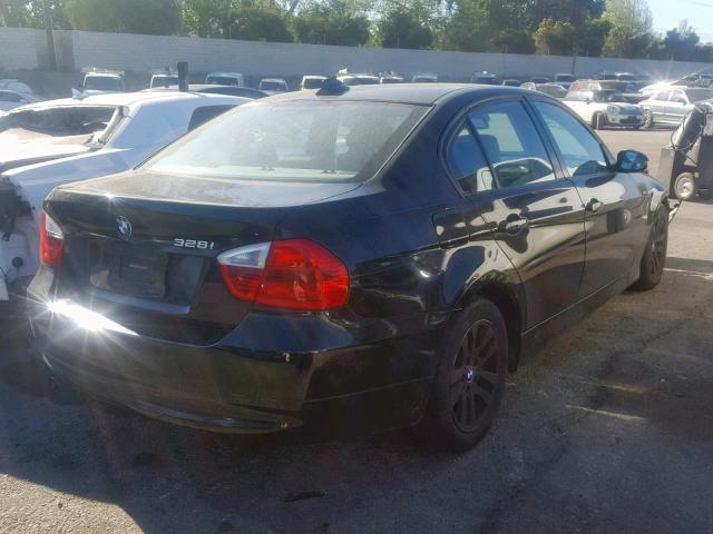 WBAVC53537FZ79874 - 2007 BMW 328 I SULE BLACK photo 4