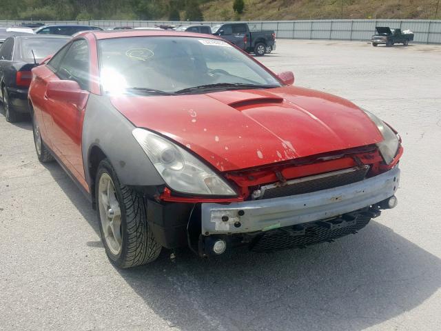 JTDDY32T6Y0012765 - 2000 TOYOTA CELICA RED photo 1