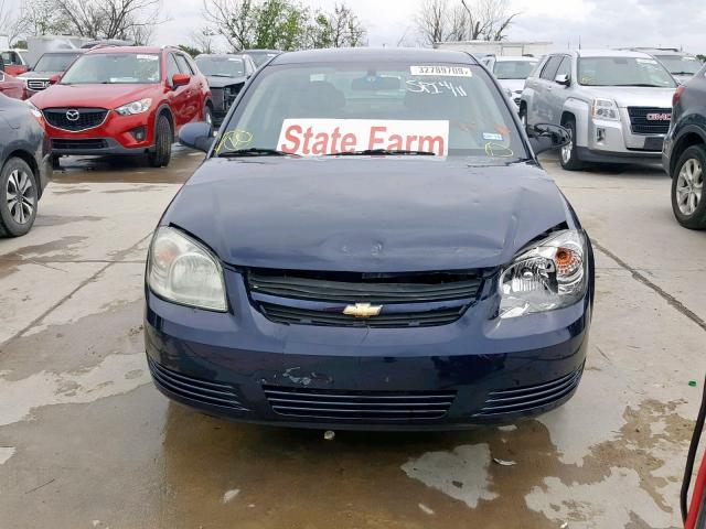 1G1AF5F57A7181652 - 2010 CHEVROLET COBALT 2LT BLUE photo 9