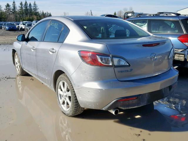 JM1BL1VF9B1462220 - 2011 MAZDA 3 I SILVER photo 3