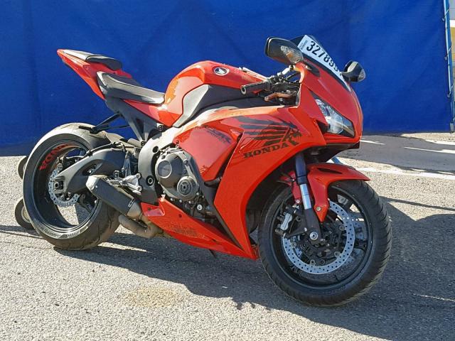 JH2SC59018M004411 - 2008 HONDA CBR1000 RR RED photo 1