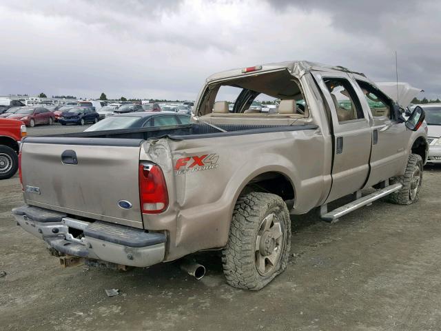 1FTWW31P86EB59513 - 2006 FORD F350 SRW S GOLD photo 4