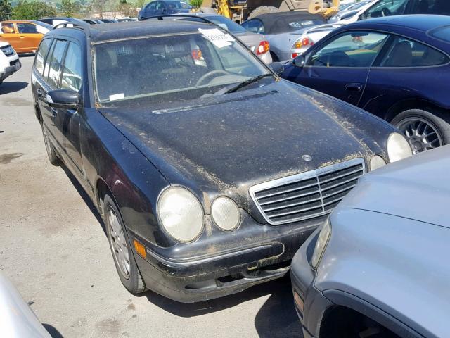 WDBJH65J62B393963 - 2002 MERCEDES-BENZ E 320 BLACK photo 1