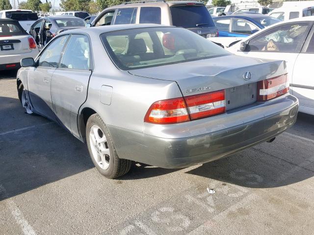 JT8BF28G5Y5080686 - 2000 LEXUS ES 300 GRAY photo 3