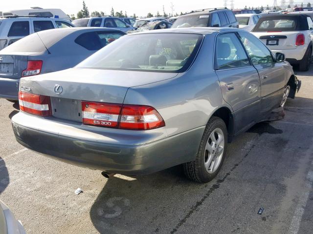 JT8BF28G5Y5080686 - 2000 LEXUS ES 300 GRAY photo 4