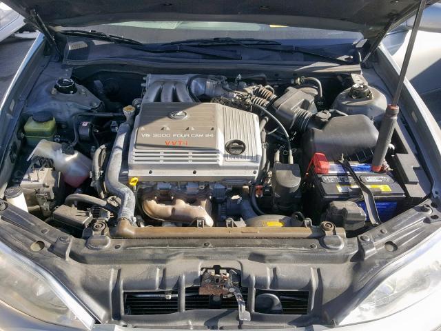 JT8BF28G5Y5080686 - 2000 LEXUS ES 300 GRAY photo 7